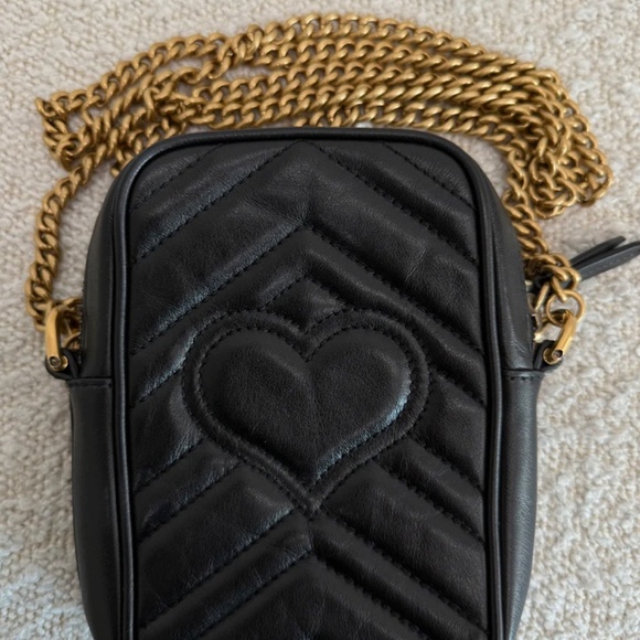 Authentic Pre-Owned Gucci Marmont Black Bag - Picture 4 of 13